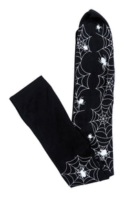 Spinnennetz Strumpfhose für Damen schwarz, Bild 3