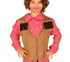 GP16162 – Cowboy Abenteuer Weste Spiel – Farbe: Braun