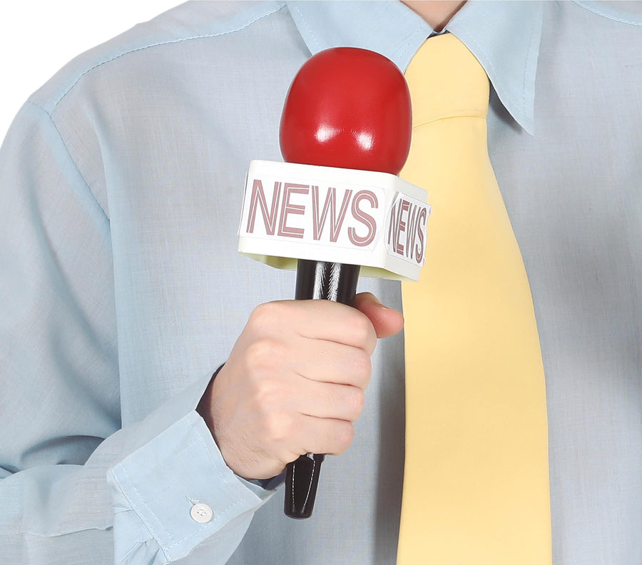 Reporter Mikrofon für Erwachsene 25 cm News