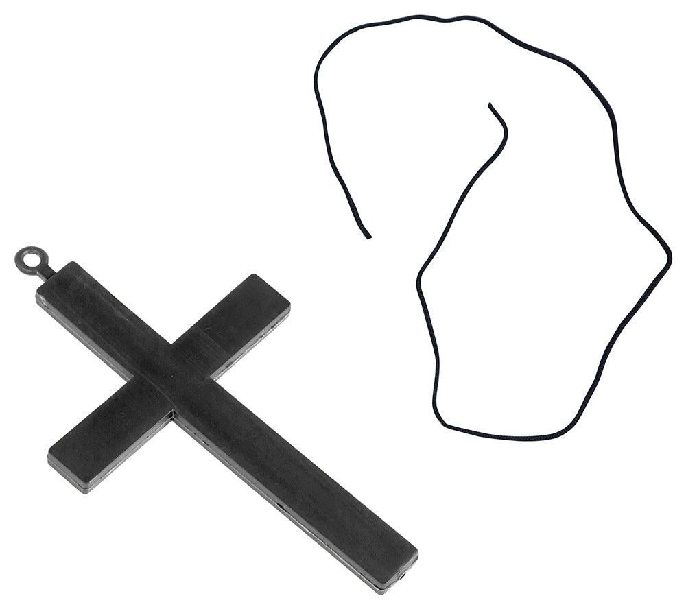GP16176 – Religion Halloween Priesterkreuz – Farbe: Schwarz