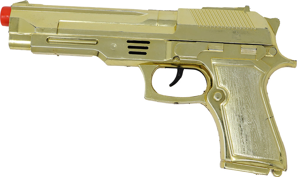 GP16178 – Superhelden Abenteuerfigur Goldene Pistole – Farbe: Gold