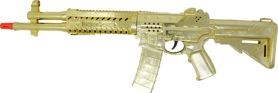 GP16179 – Mr Smile Goldene Superheld Waffe – Farbe: Gold, Ansicht 2