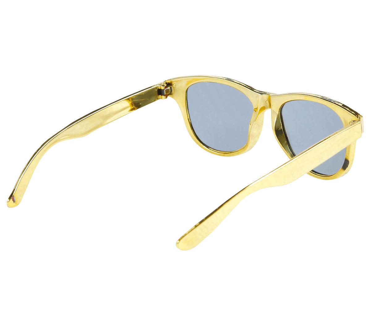 GP16188 – Silvester Glitzerglanz Brille Retro – Farbe: Gold