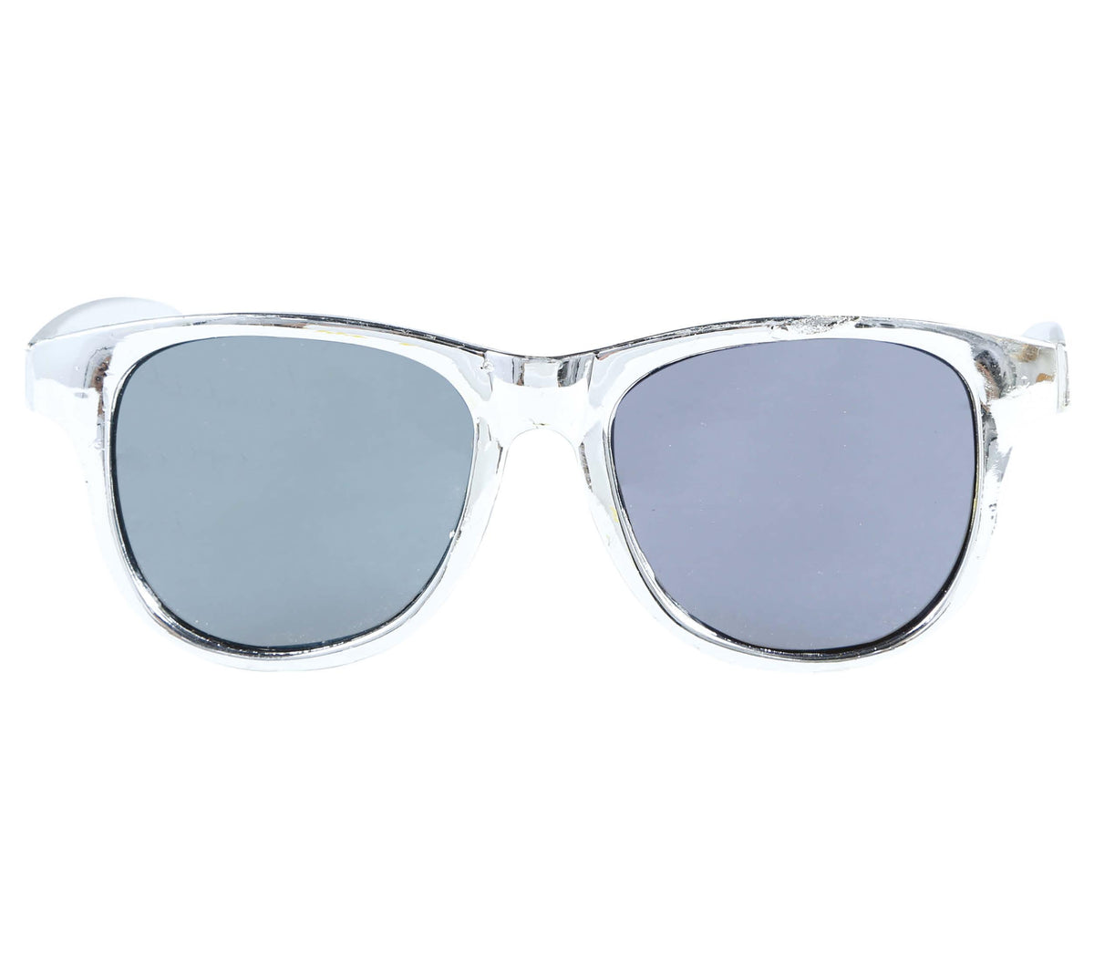 GP16188 – Silvester Glitzerglanz Brille Retro – Farbe: Silber