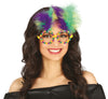 GP16191 – Weltkulturen Karnevalsbrille Fasching – Farbe: Mehrfarbig