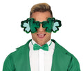 St. Patrick Grüne Kleeblatt Brille