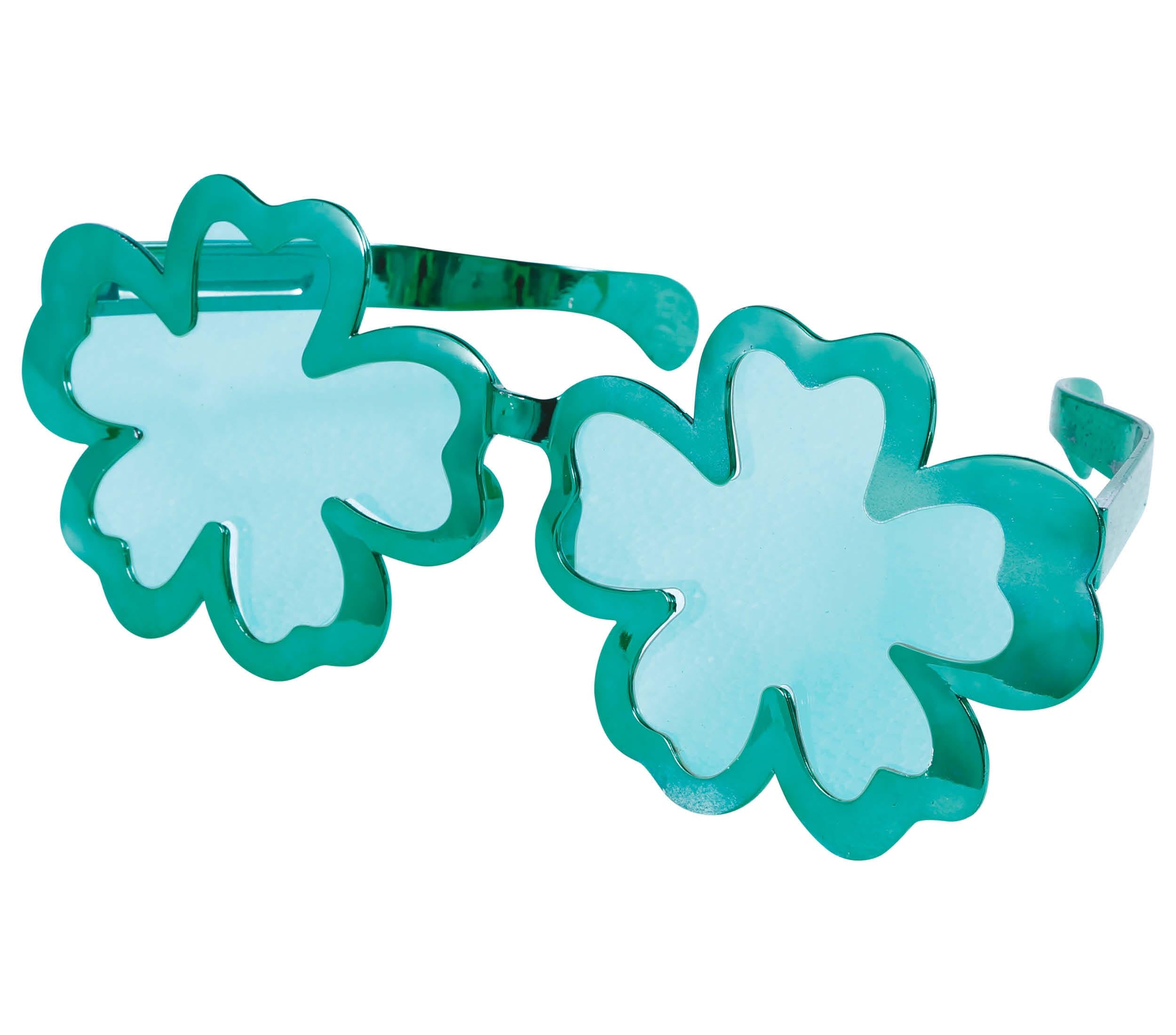 GP16192 – St. Patrick Grüne Kleeblatt Brille – Farbe: Grün