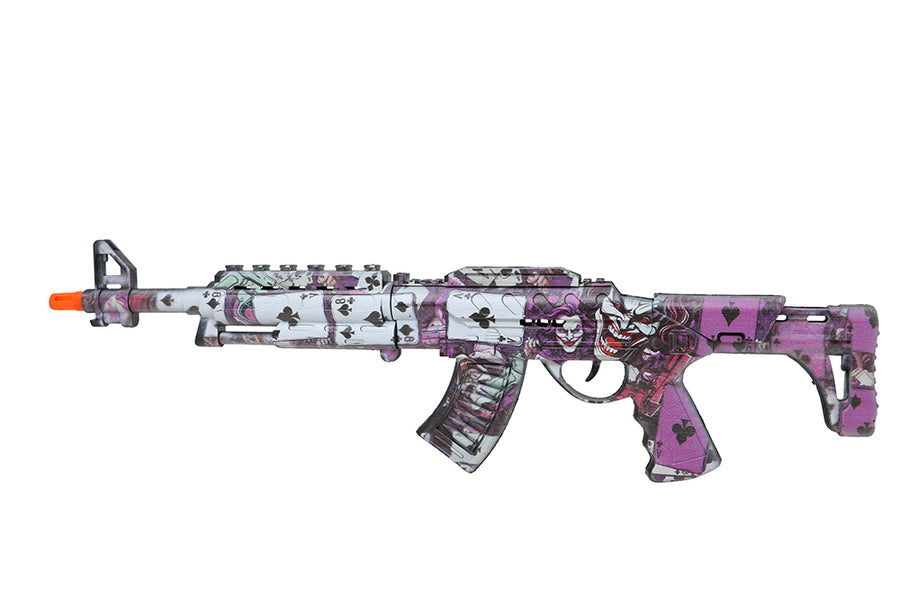 GP16203 – Superheld Narren Waffe Halloween Clown – Farbe: Lila, Ansicht 2