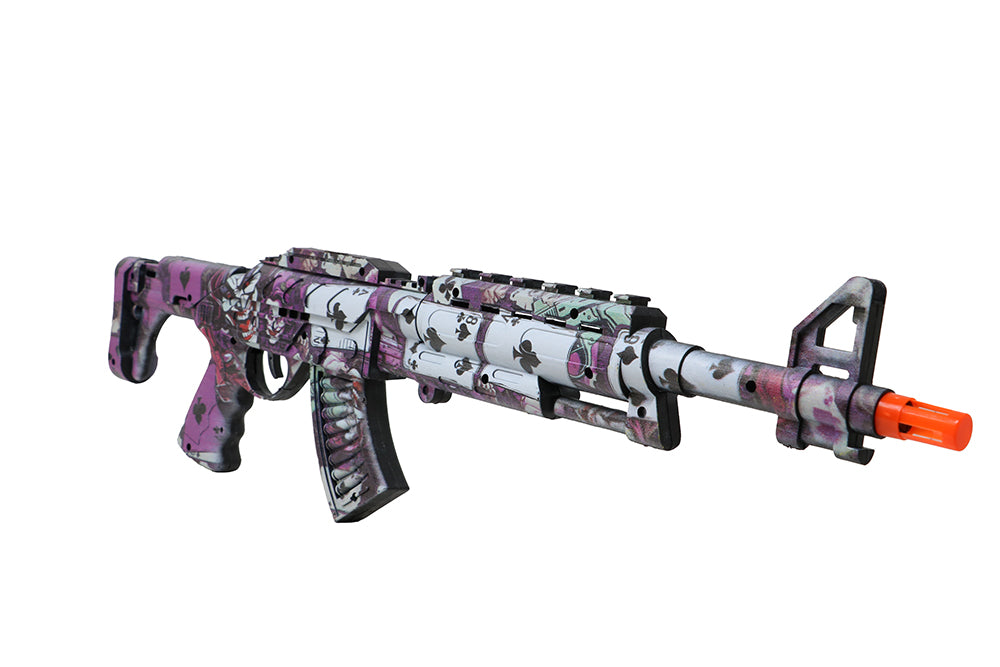 GP16203 – Superheld Narren Waffe Halloween Clown – Farbe: Lila