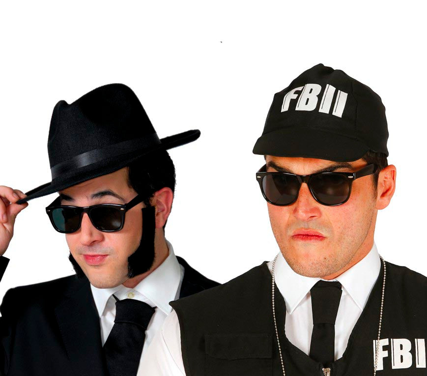 GP16216 – Polizei Kostümzubehör Eyewear – Farbe: Schwarz