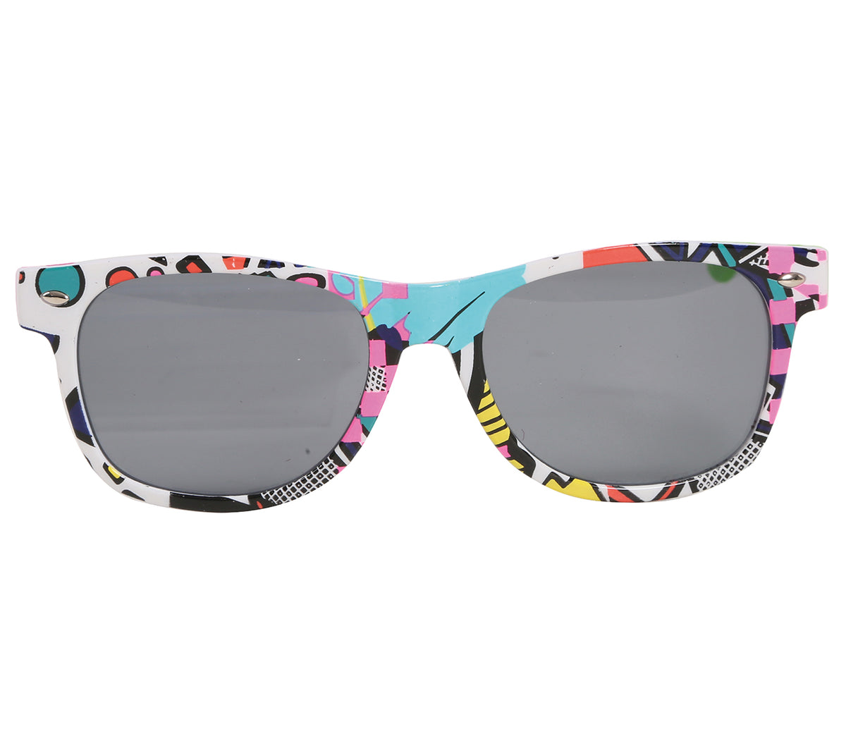 GP16217 – 80S Karneval Brille Bunte Farben – Farbe: Mehrfarbig