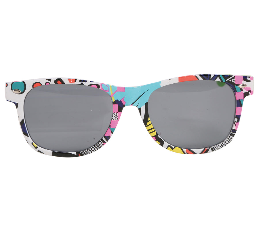 GP16217 – 80S Karneval Brille Bunte Farben – Farbe: Mehrfarbig, Ansicht 2