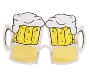 Bierkrug Brille für Erwachsene gelb, Bild 3