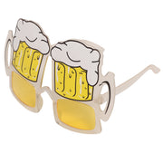 Bierkrug Brille für Erwachsene gelb, Bild 4