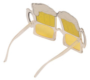 Bierkrug Brille für Erwachsene gelb, Bild 5