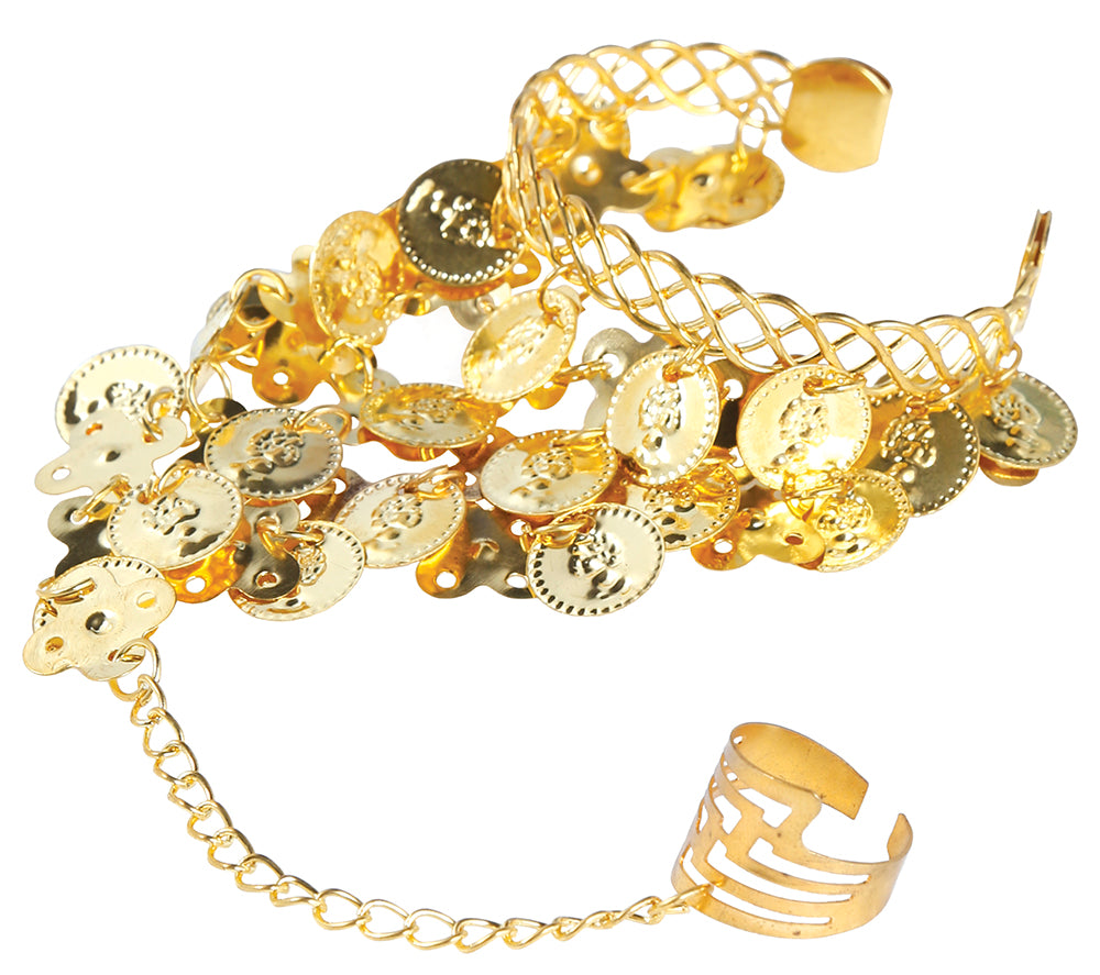 GP16227 – Wüstenprinz Goldmünzen Schmuck – Farbe: Gold