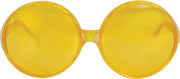 Hippie Brille für Erwachsene gelb groß, Bild 2