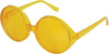 GP16231 – Hippie Brille Retro 70er Jahre Stil – Farbe: Gelb