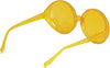 GP16231 – Hippie Brille Retro 70er Jahre Stil – Farbe: Gelb