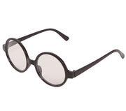 Zauberer Brille für Erwachsene rund schwarz, Bild 3