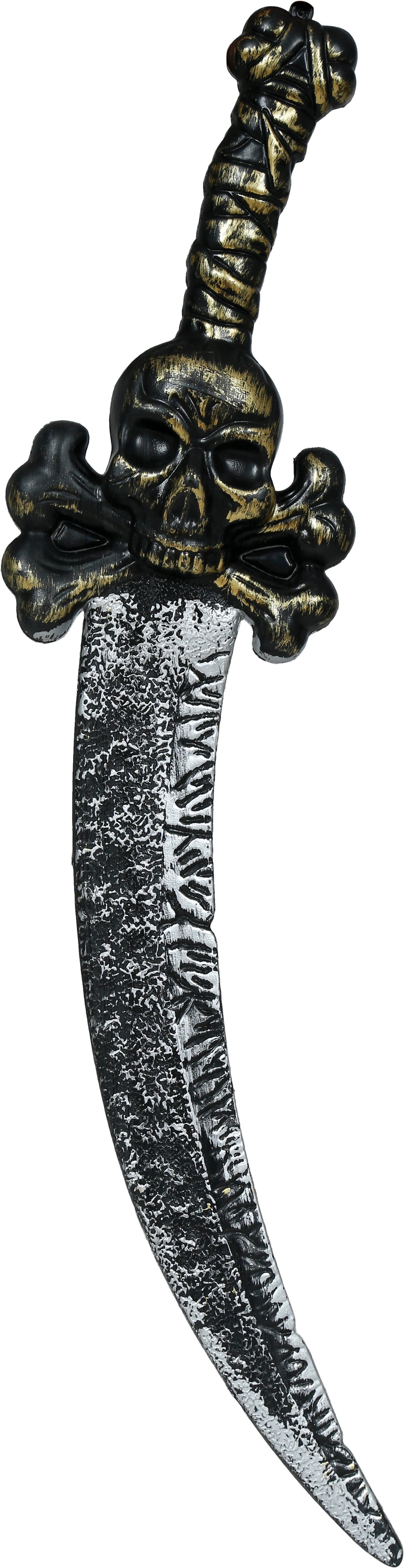 GP16249 – Piratenschwert Karneval Accessoire Deko – Farbe: Silber / Gold, Ansicht 2