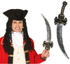 GP16249 – Piratenschwert Karneval Accessoire Deko – Farbe: Silber / Gold