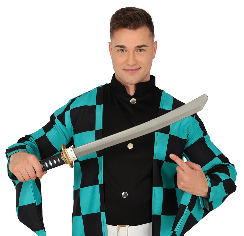 GP16263 – Ninja Samurai Schwert 70 cm Heroische Klinge – Farbe: Silber