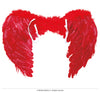 GP16885 – Weihnachtsengel Flügel Accessoire Rosa – Farbe: Rot