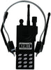 GP16297 – Polizei Walkie Talkie Set – Farbe: Schwarz