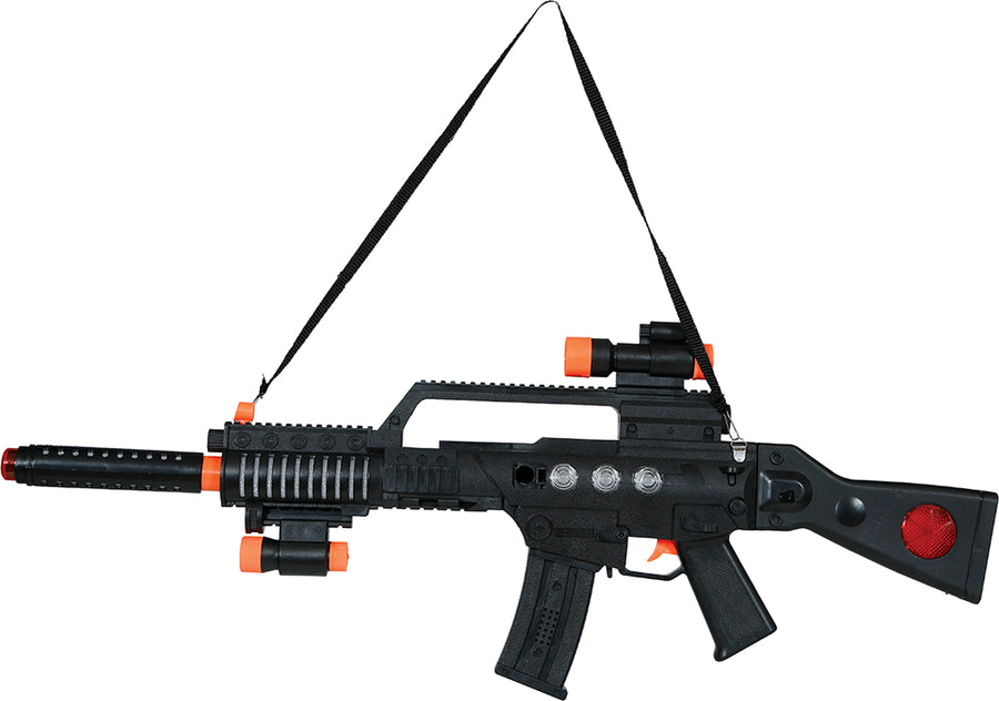 GP16359 – Militär Sportgewehr Geräuscheffekte – Farbe: Schwarz, Ansicht 2