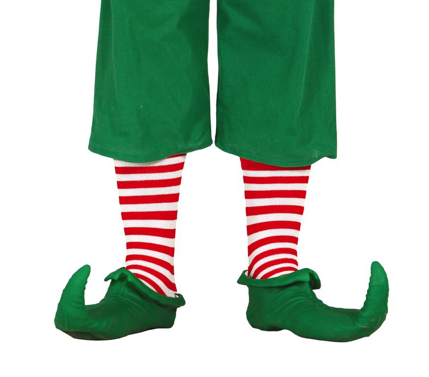 GP16370 – Weihnachts Elf Socken Streifen – Größe: Standard