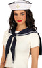 GP16371 – Matrosen Look Karnevalskostüm Set – Farbe: Blau / Weiß