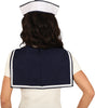 GP16371 – Matrosen Look Karnevalskostüm Set – Farbe: Blau / Weiß