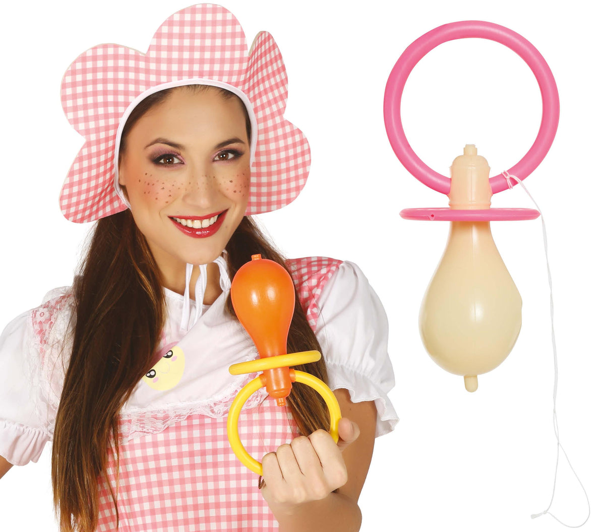 GP16376 – Clown Karneval Lustiges Accessoire – Farbe: Mehrfarbig