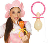 GP16376 – Clown Karneval Lustiges Accessoire – Farbe: Mehrfarbig