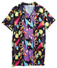 GP16402 – 80S Party Shirt Retro Festival – Größe: 48 - 50 (M) – Farbe: Mehrfarbig