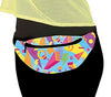 GP16412 – Retro 80er Jahre Geometrische Hip Bag – Farbe: Mehrfarbig
