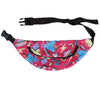GP16412 – Retro 80er Jahre Geometrische Hip Bag – Farbe: Pink