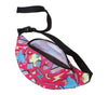 GP16412 – Retro 80er Jahre Geometrische Hip Bag – Farbe: Pink
