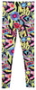 GP16442 – 90s Retro Baby Leggings Buntes Muster – Größe: 38 - 40 (M) – Farbe: Mehrfarbig