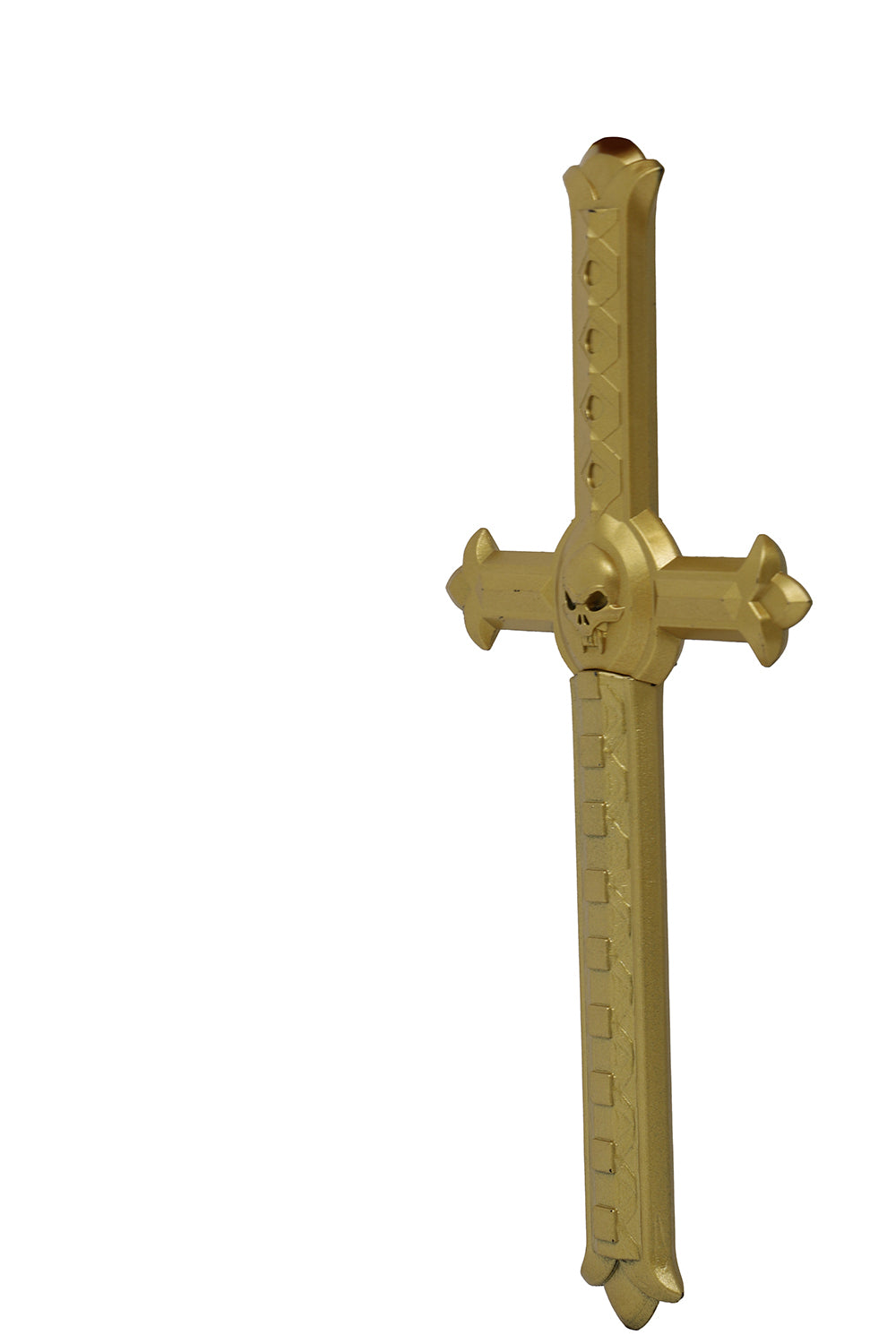 GP16444 – Vampirjäger Kreuzzepter Halloween Dekoration – Farbe: Gold / Silber