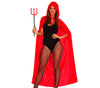 GP16445 – Dämon Dreizack Umhang Bodysuit – Farbe: Rot