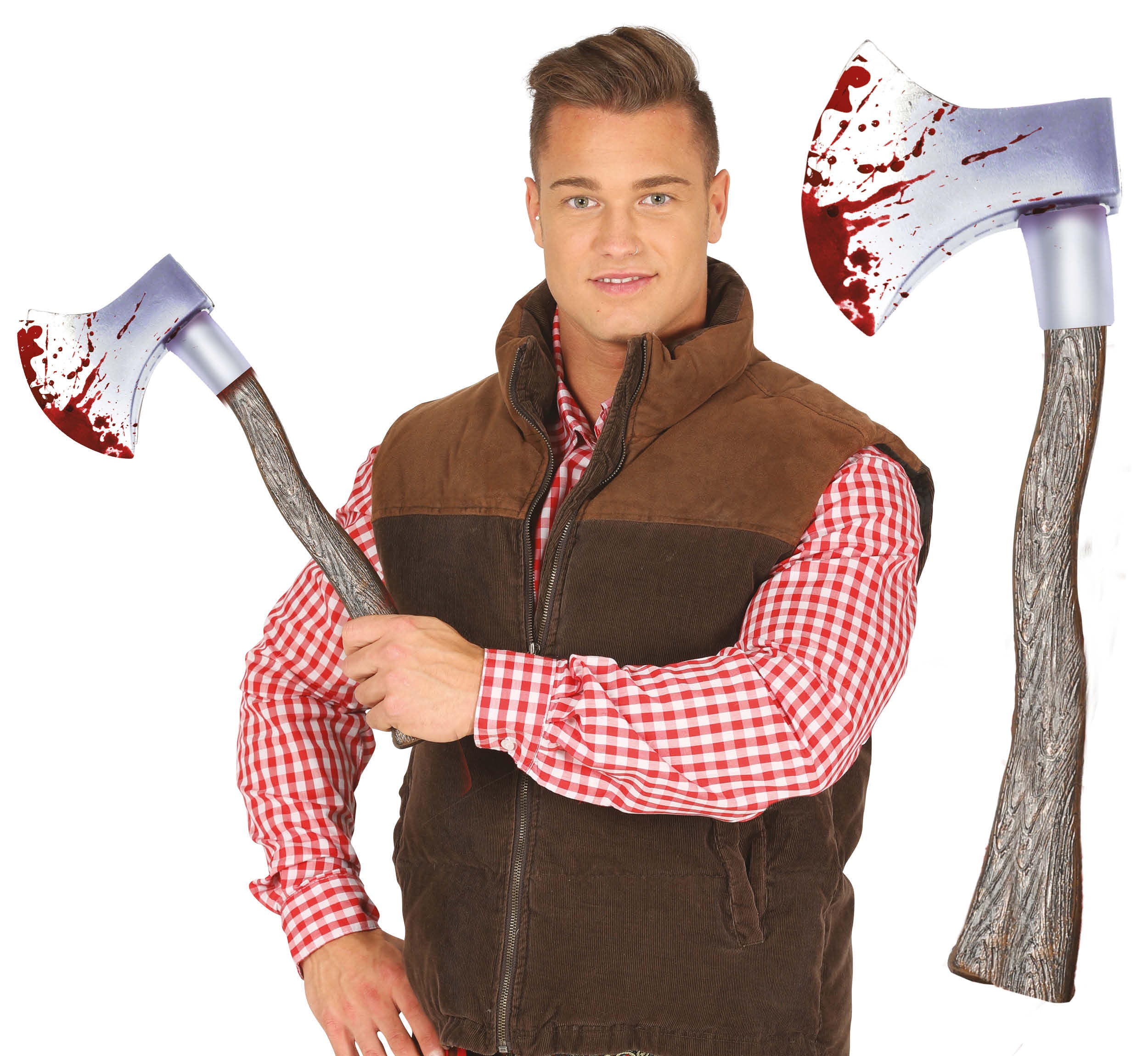 GP16453 – Wikinger Kriegsbeil Blutig Halloween – Farbe: Mehrfarbig