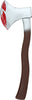 GP16453 – Wikinger Kriegsbeil Blutig Halloween – Farbe: Mehrfarbig