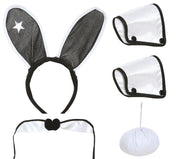 Bunny Set für Damen Größe L schwarz, Bild 2
