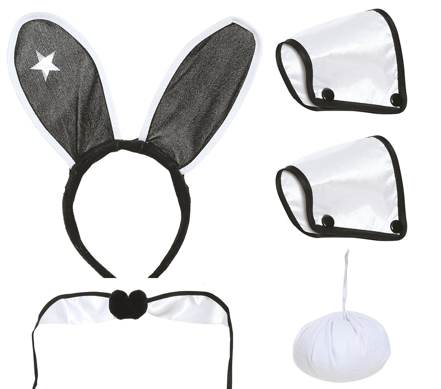GP16469 – Tierische Party Bunny Set – Farbe: Schwarz, Ansicht 2