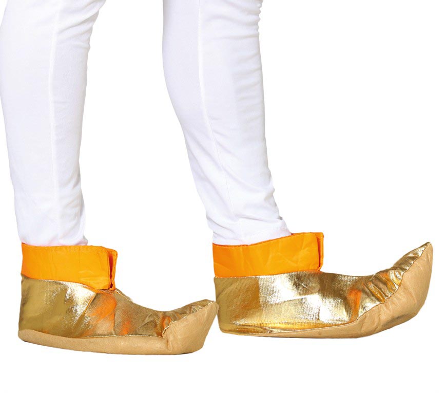 Orient Schnabelschuhe für Erwachsene 30 cm gold