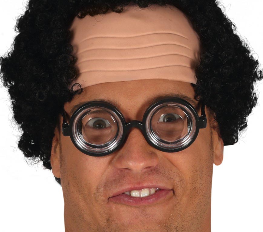 GP16475 – 50s Nerd Brille Karneval – Farbe: Schwarz