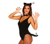 GP16476 – Tierische Eleganz Katze Ohren Schwanz – Farbe: Schwarz