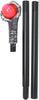 GP16483 – Mittelalter Magier Stock Mystischer Zauberer – Farbe: Schwarz / Silber